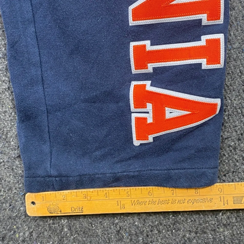Jansport Virginia Sweatpants Sz M Mens Navy Blue Collegiate Graphic Joggers TW42